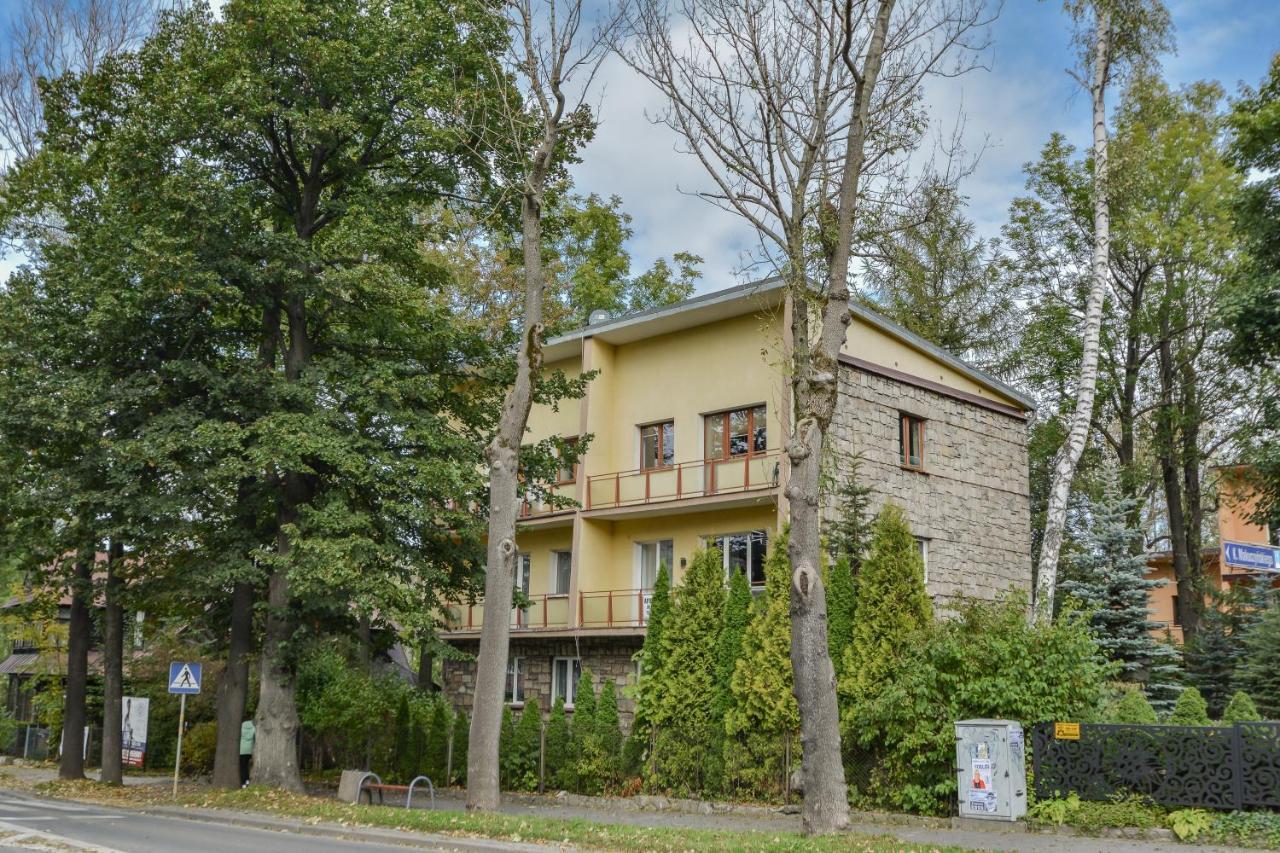 Apartament Rodzinny Hrabiego - Sauna, Centrum Zakopanego Ul Zamoyskiego, Balkon, 2 Sypialnie, Parking, Gorne Krupowki Buitenkant foto